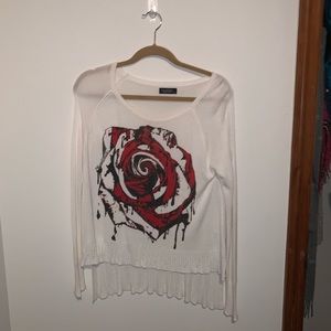 Lauren Moshi ¾ sleeve sweater